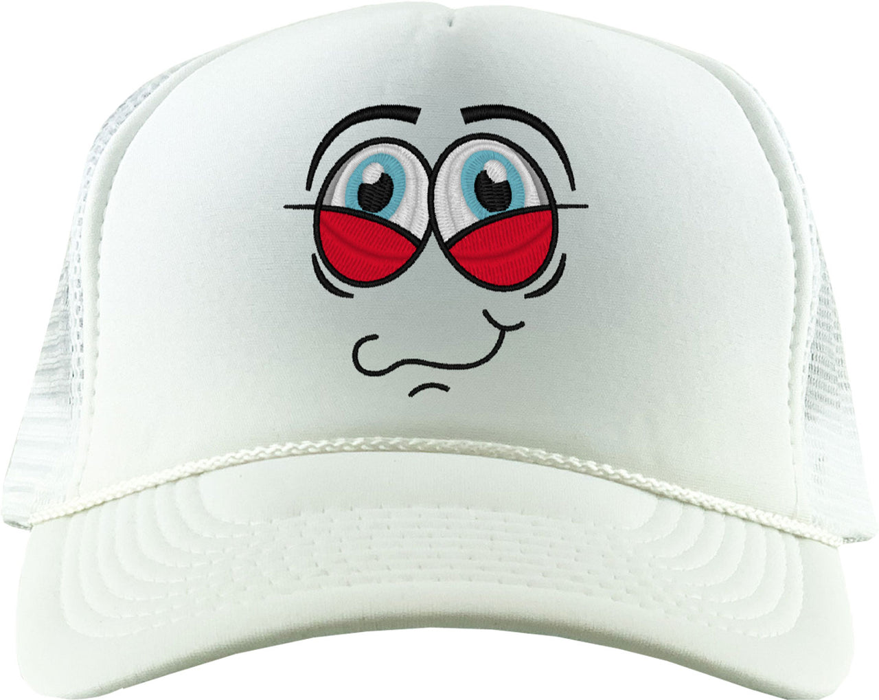 Emoji Happy Eyes Foam Trucker Hat