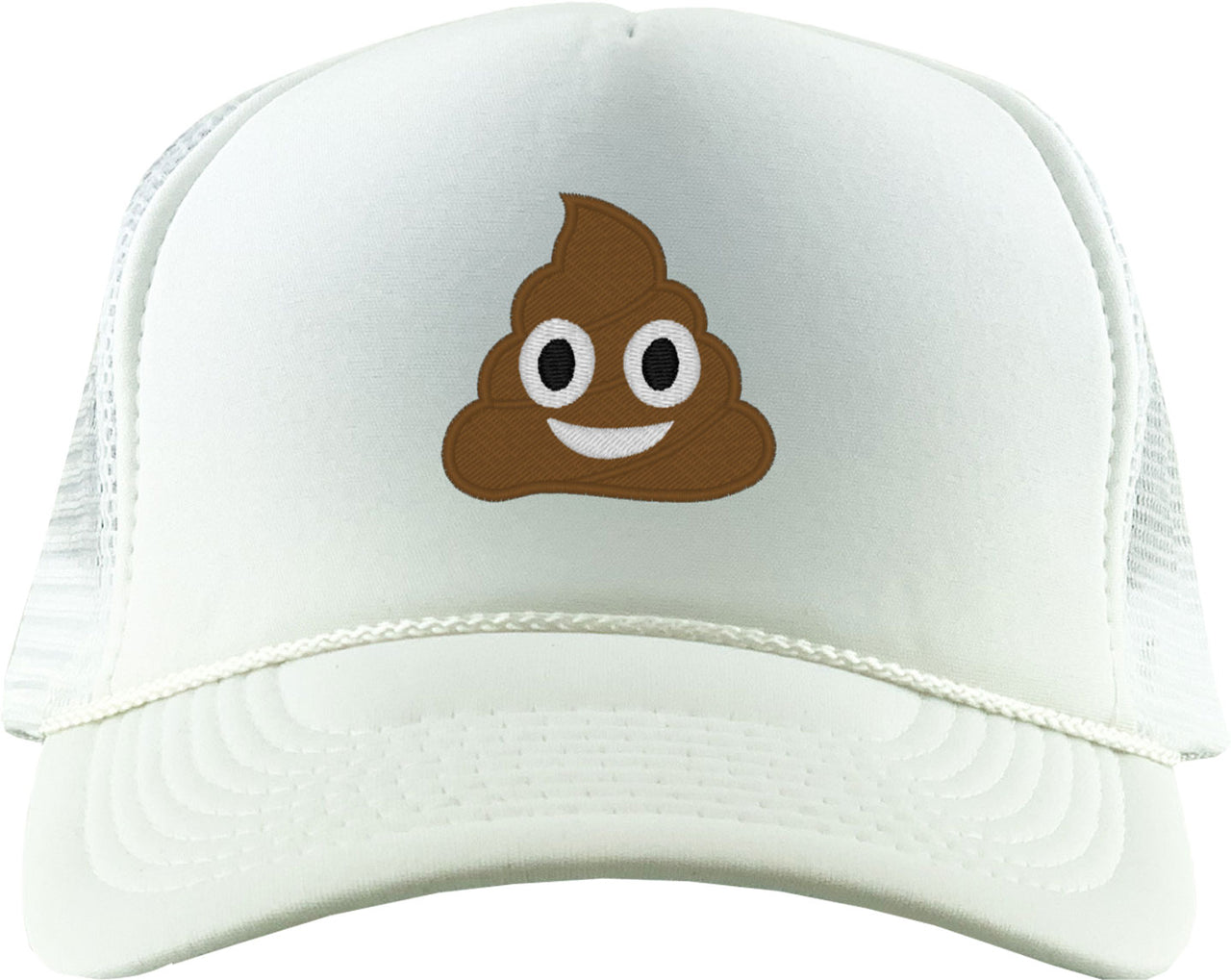 Funny Emoji Poop Foam Trucker Hat