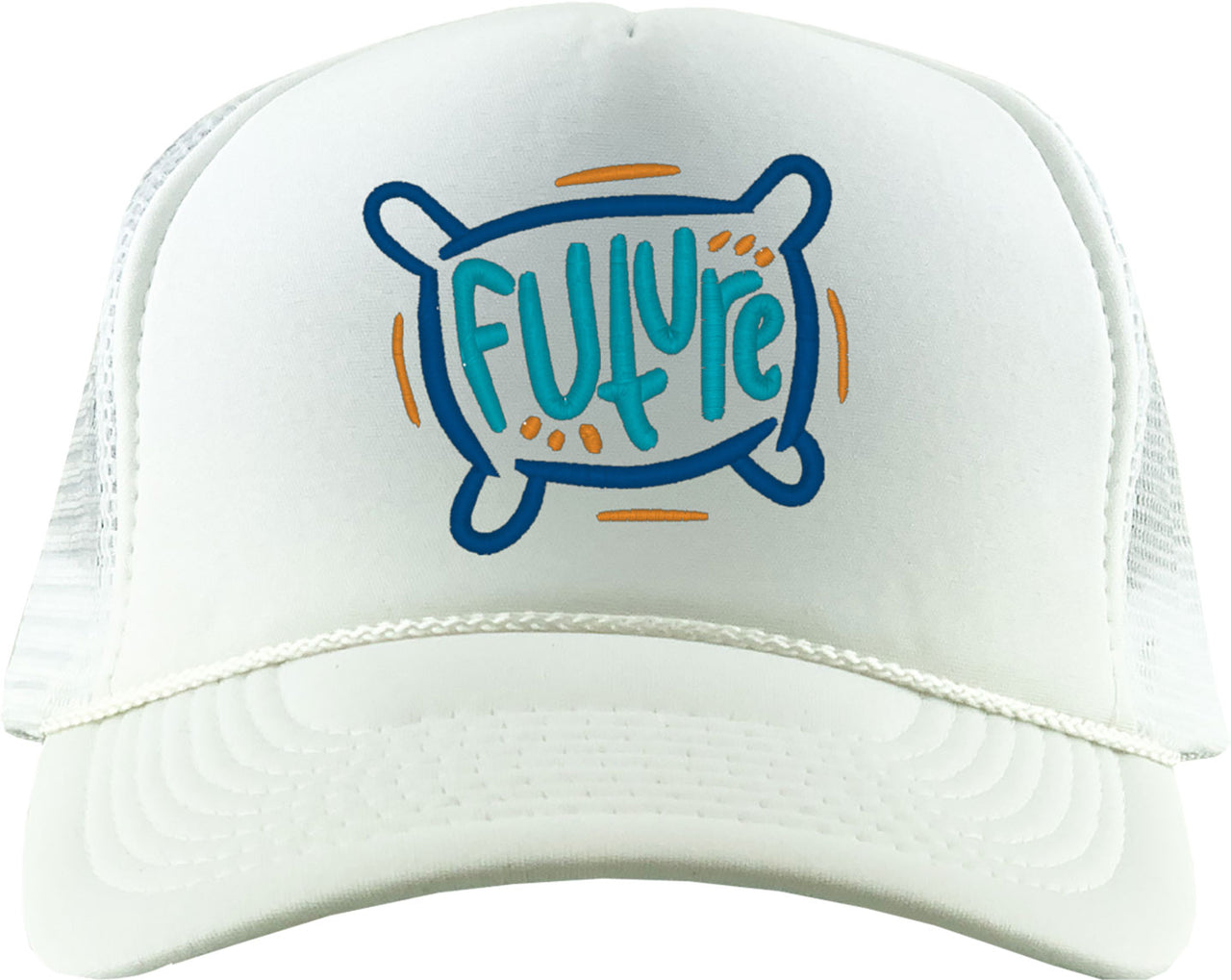 Future Typography Foam Trucker Hat