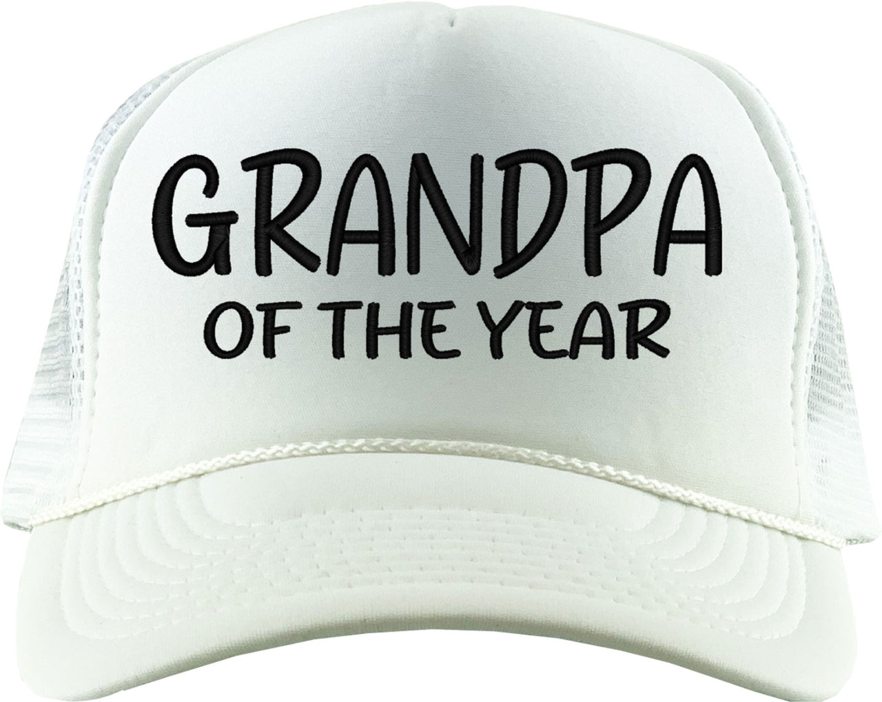 Grandpa Of The Year Father's Day Foam Trucker Hat