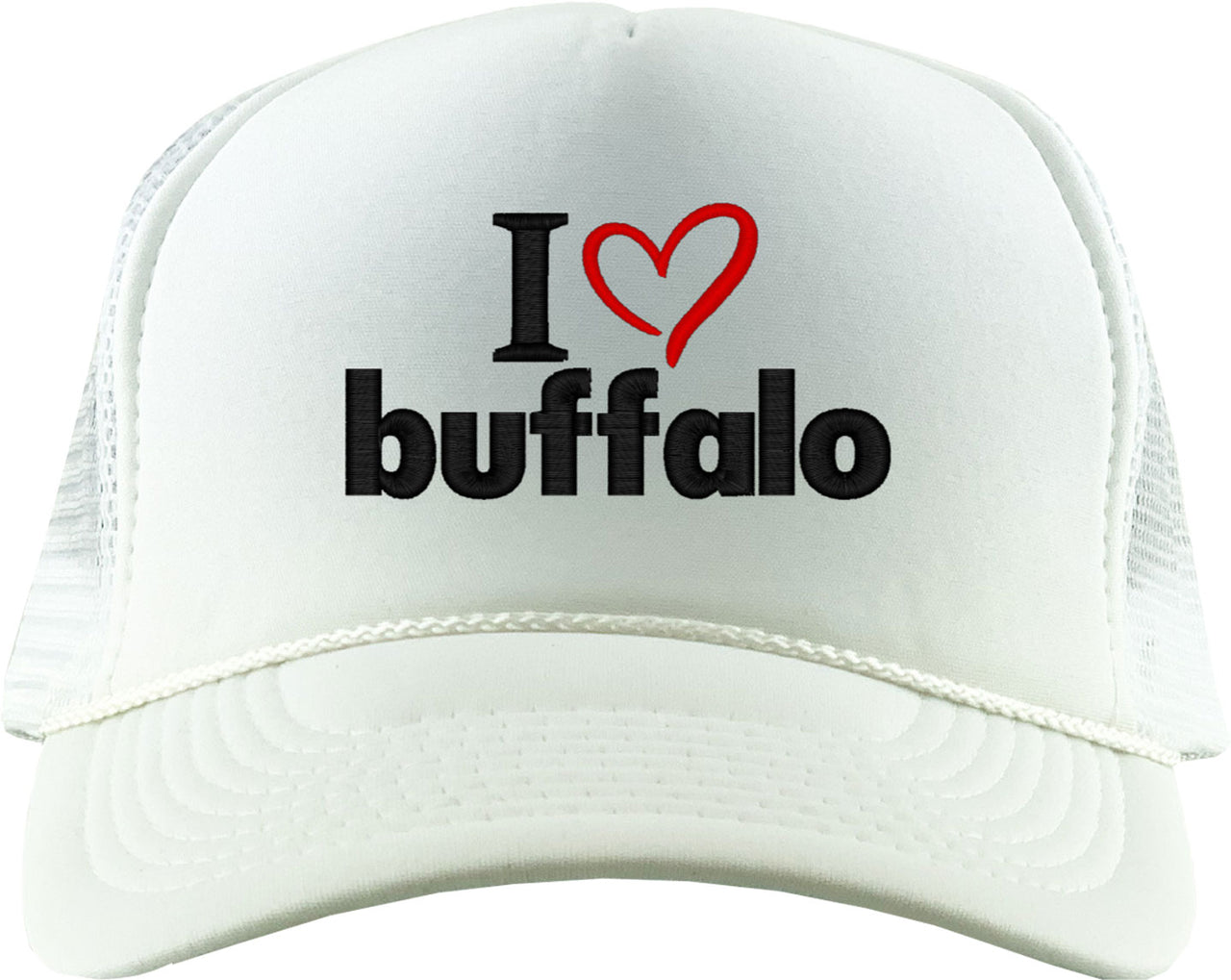 I Love Buffalo Foam Trucker Hat