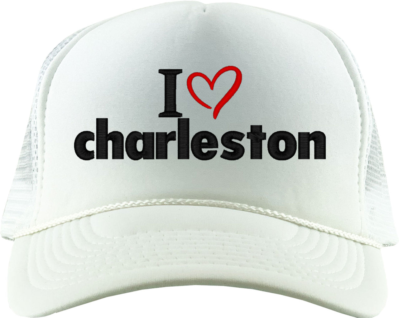I Love Charleston Foam Trucker Hat
