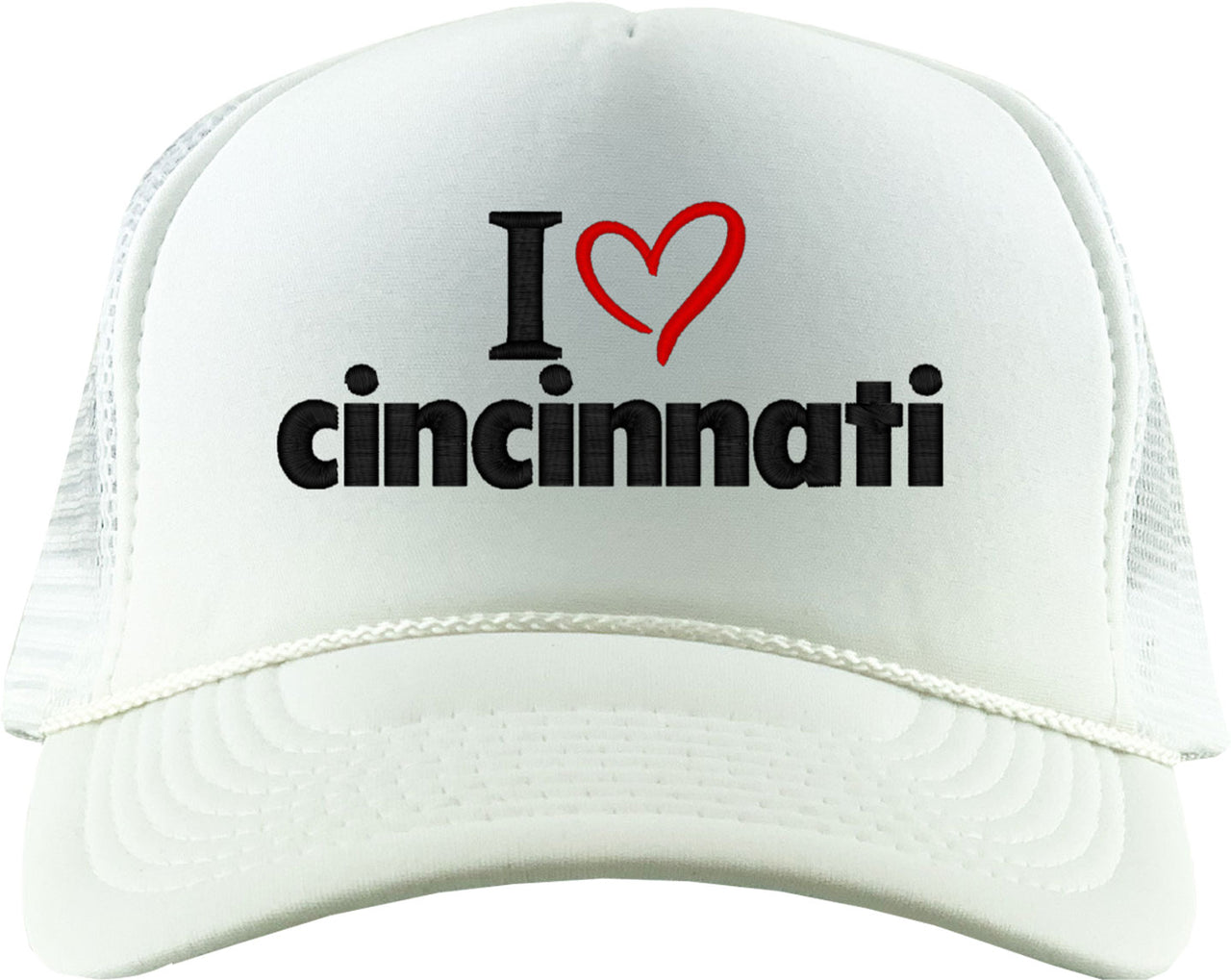 I Love Cincinnati Foam Trucker Hat
