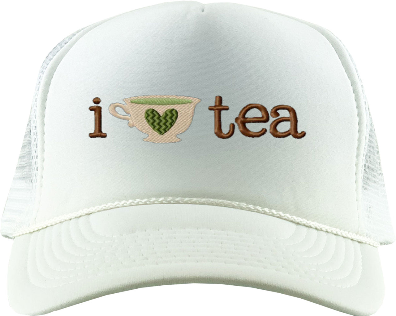 I Love Tea Foam Trucker Hat