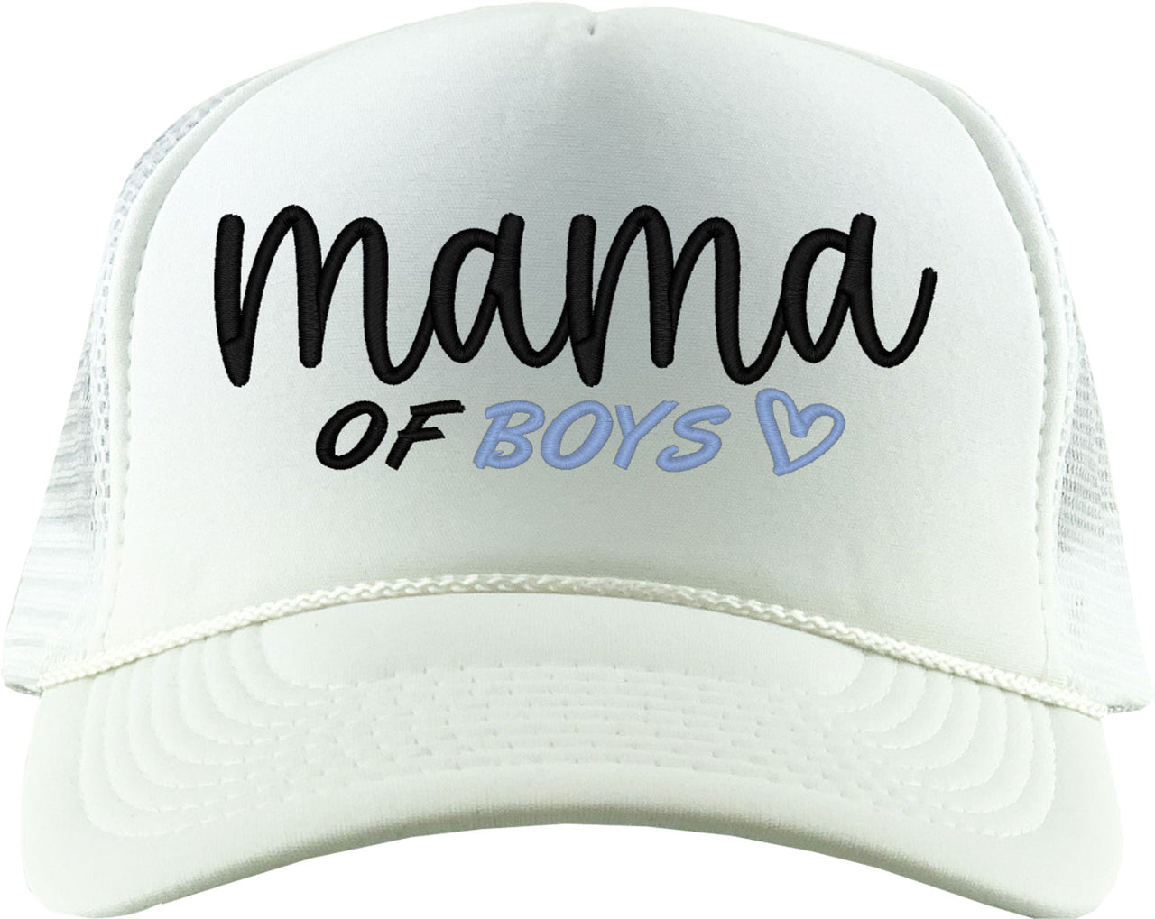 Mama Of Boys Foam Trucker Hat