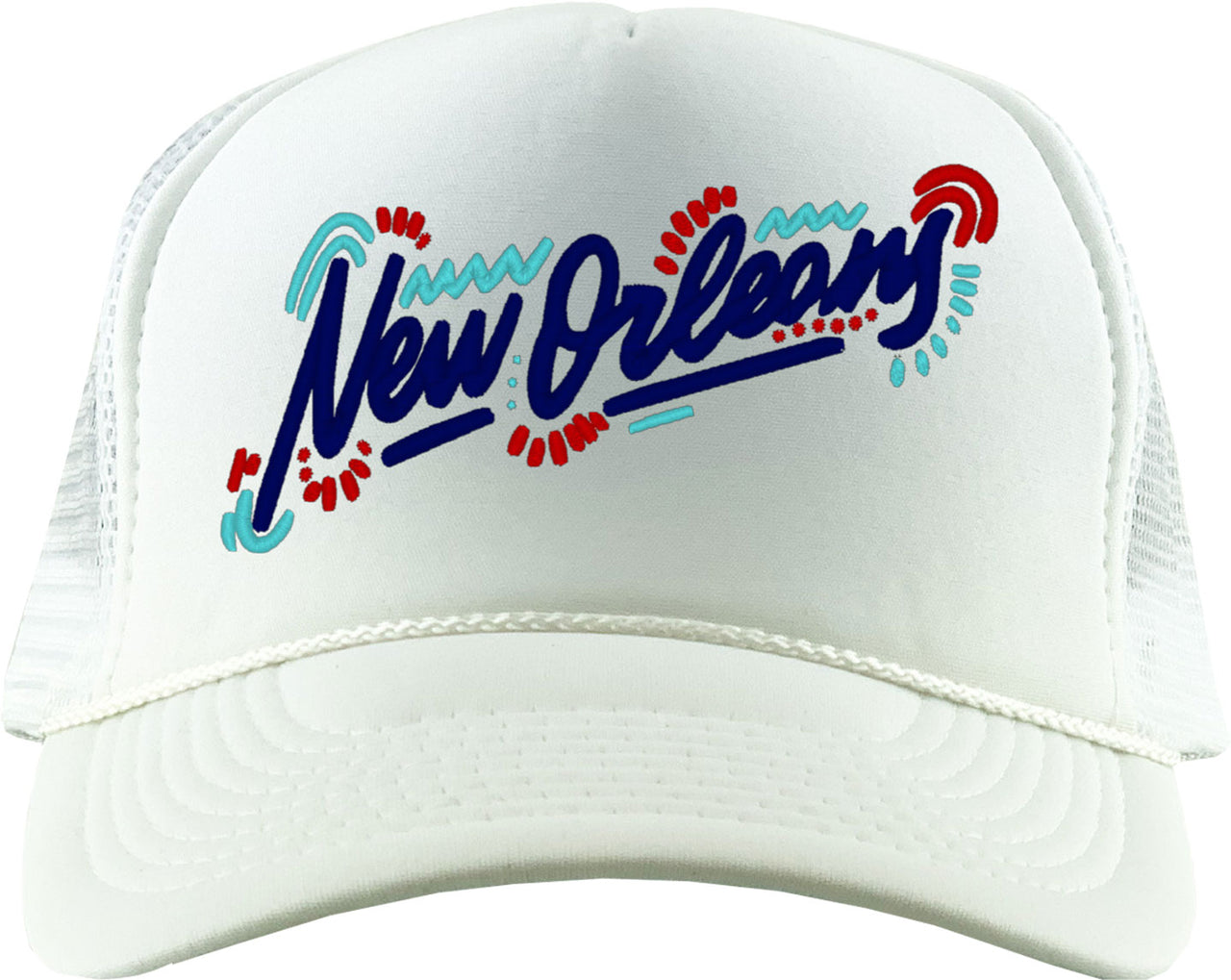 New Orleans Louisiana Foam Trucker Hat