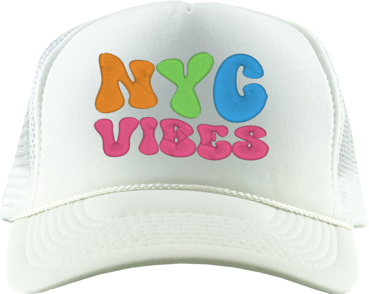 NYC Vibes New York City Foam Trucker Hat