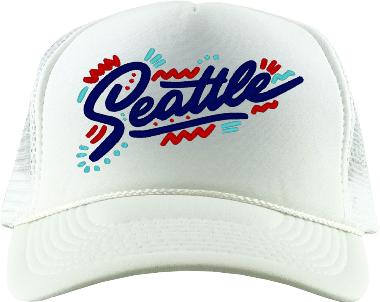 Seattle Washington Foam Trucker Hat