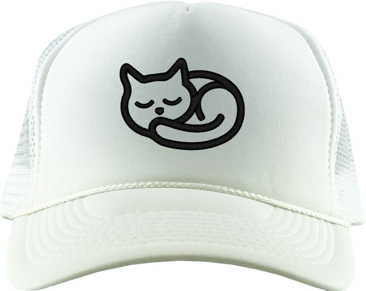 Sleeping Cat Foam Trucker Hat