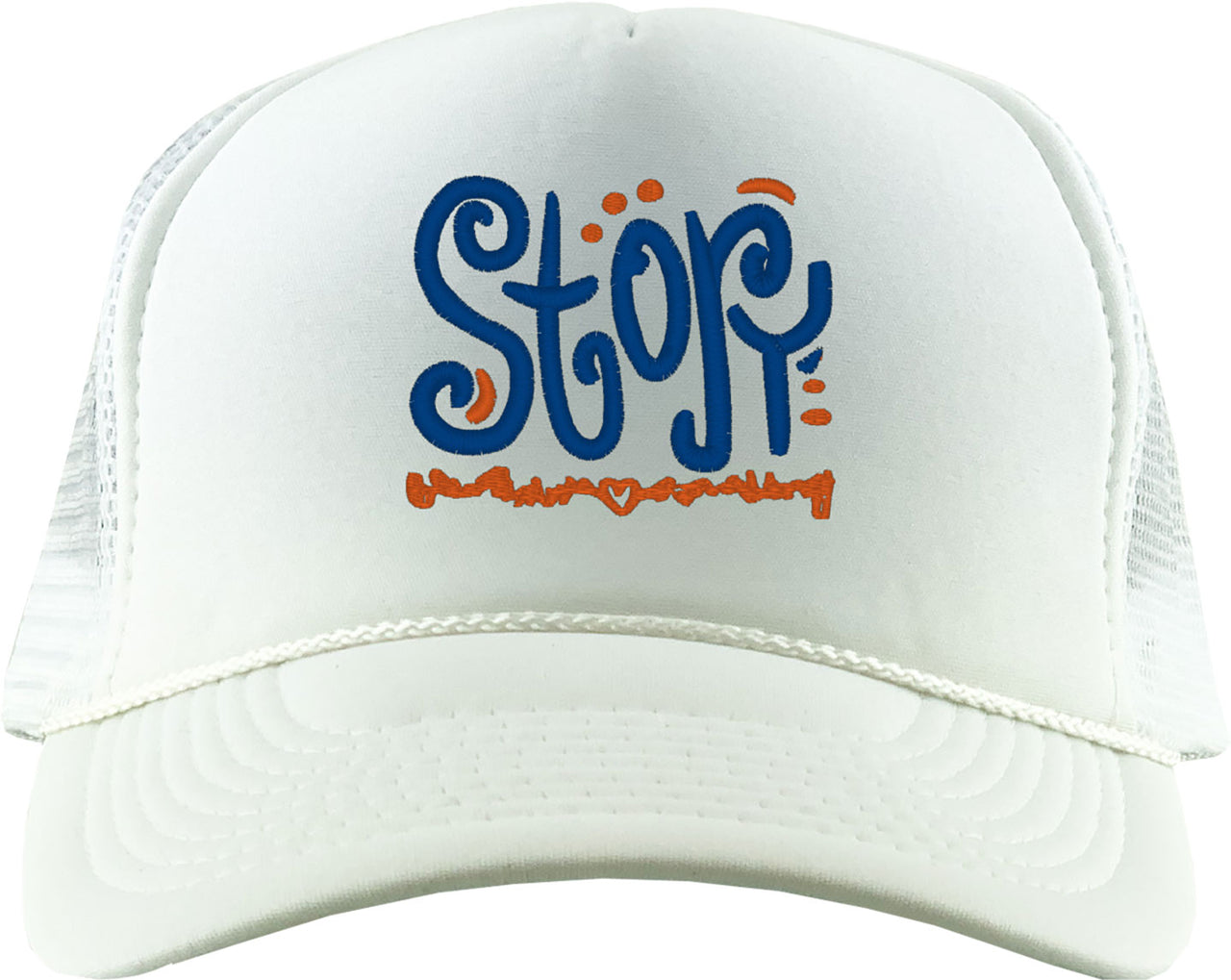 Story Typography Foam Trucker Hat