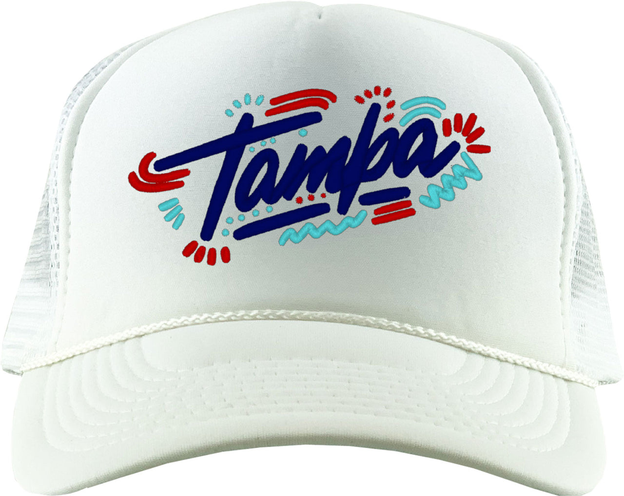 Tampa Florida Foam Trucker Hat