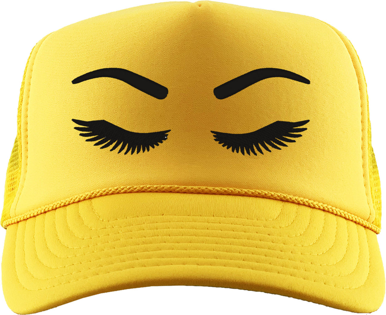 Eyelashes Foam Trucker Hat