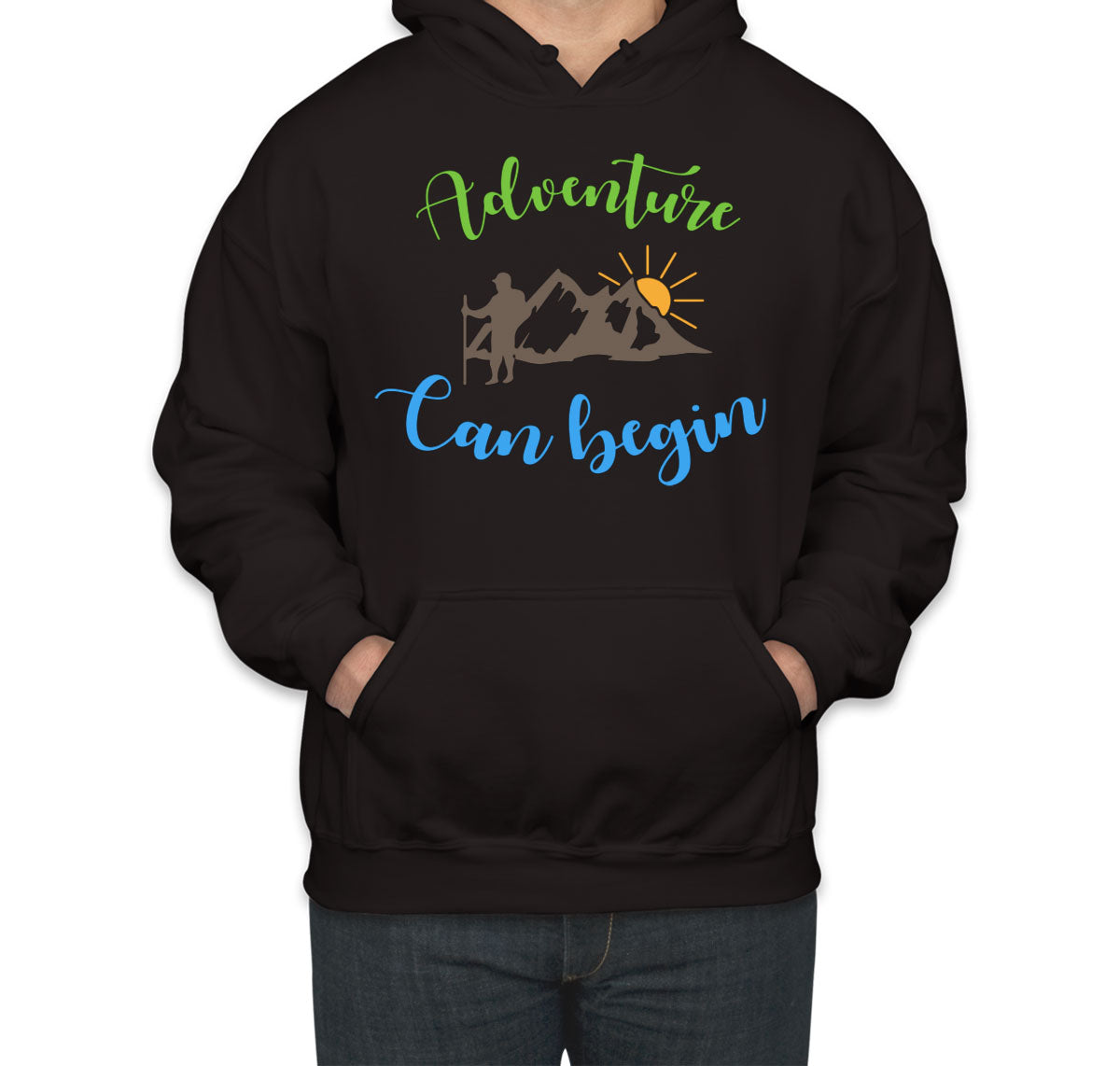 Adventure Can Begin Unisex Hoodie