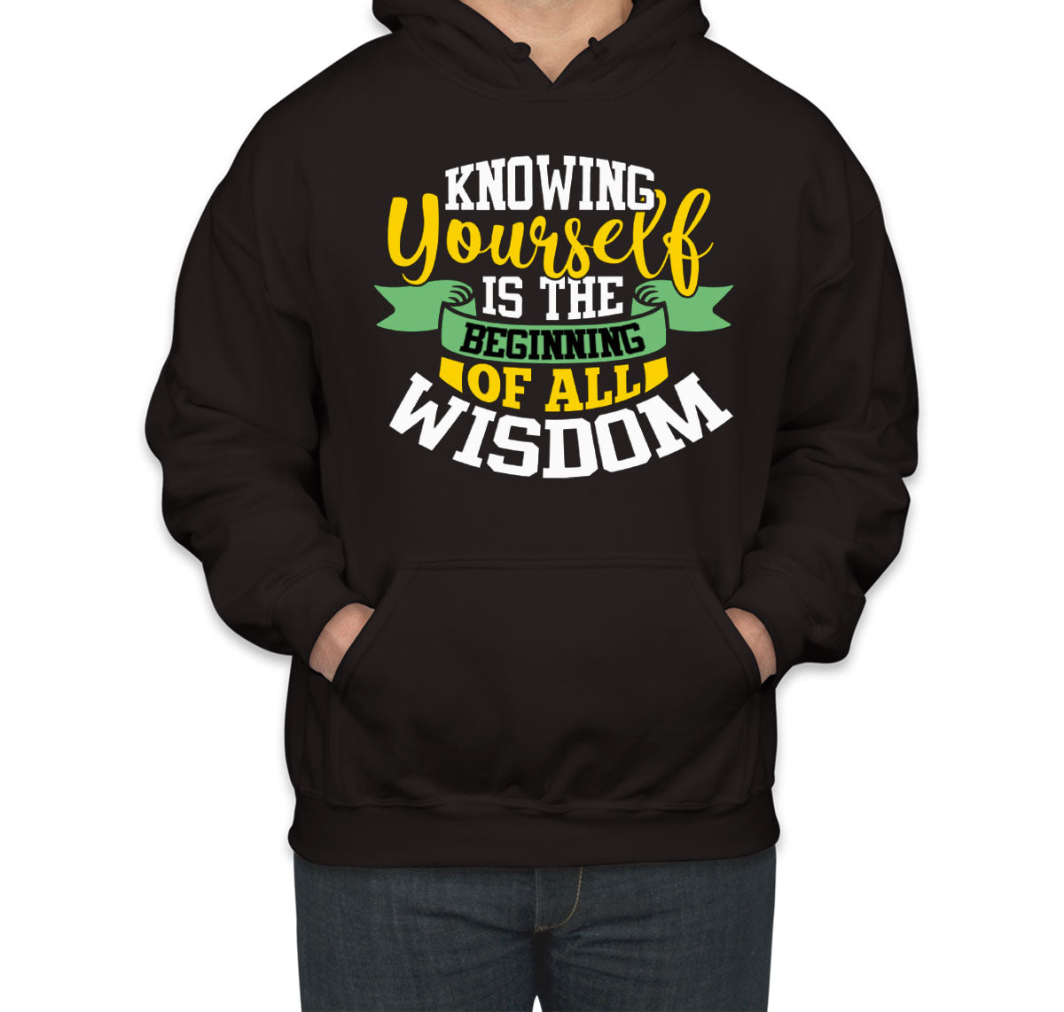 Knowing Yourself Is The Beginning Of All Wisdom Aristotle Unisex Hoodie