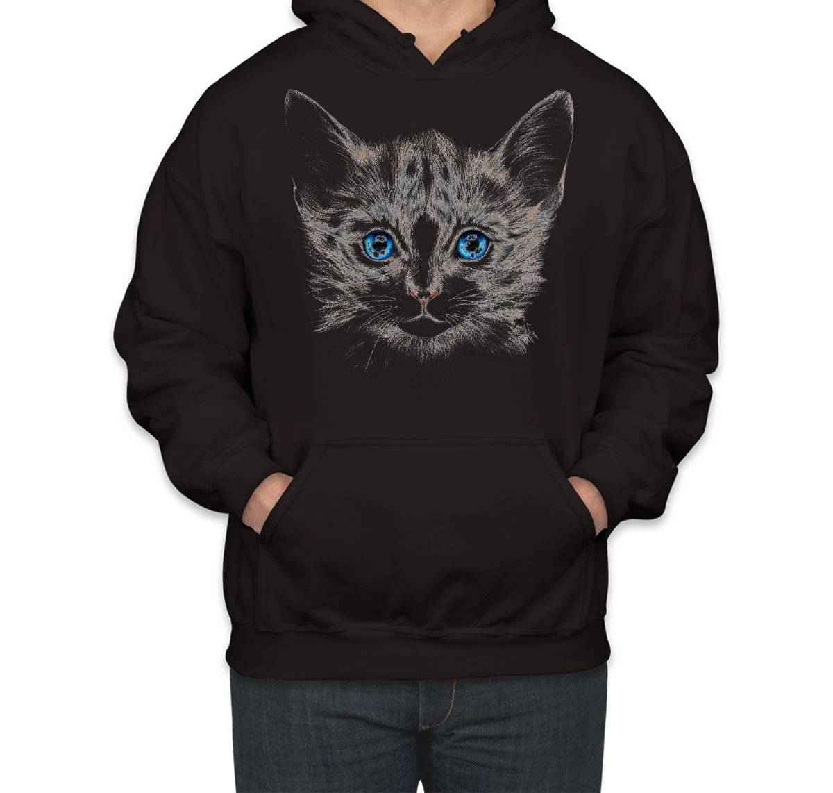 Cute Cat Face  Unisex Hoodie