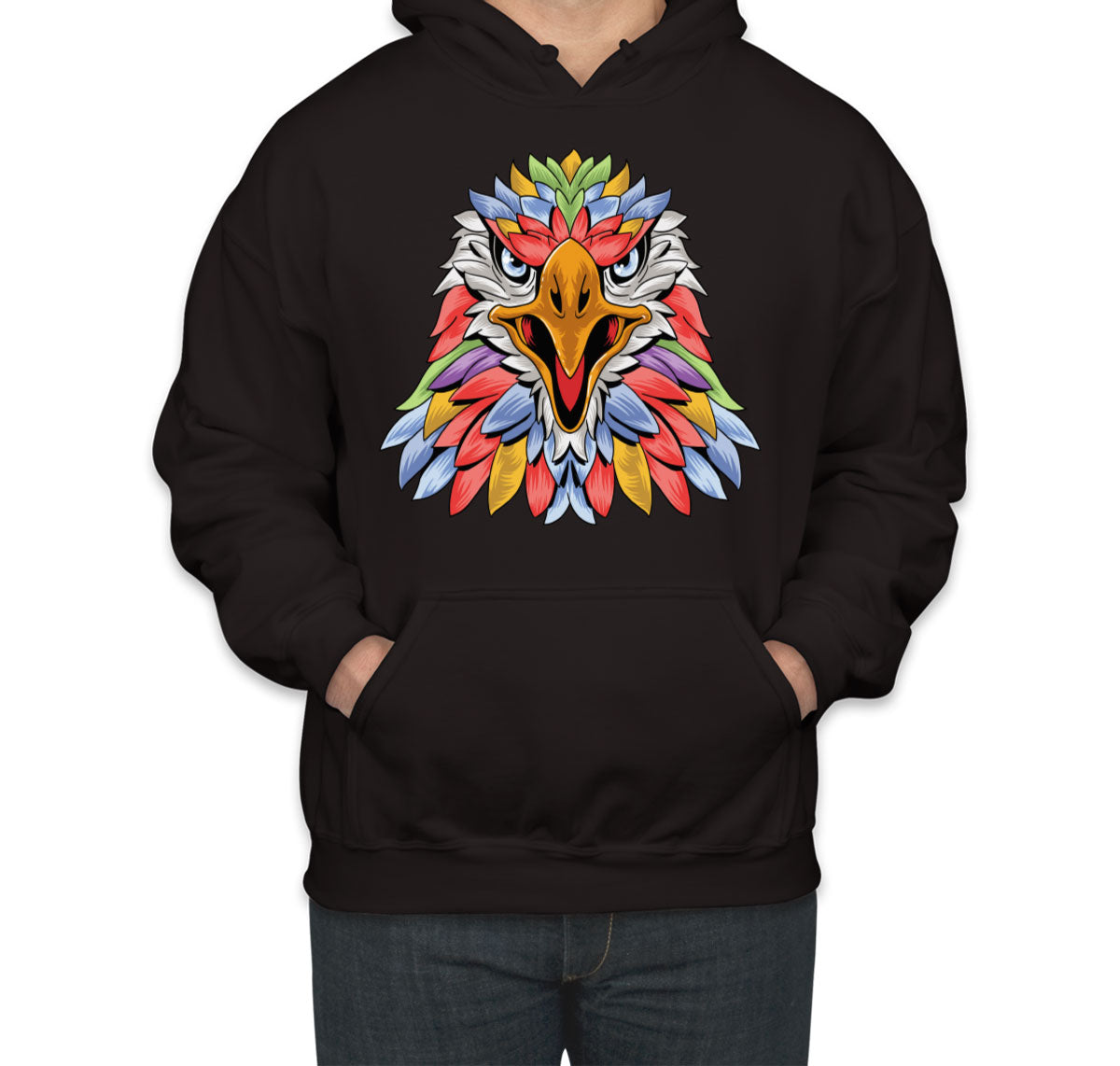 Colorful Eagle Unisex Hoodie
