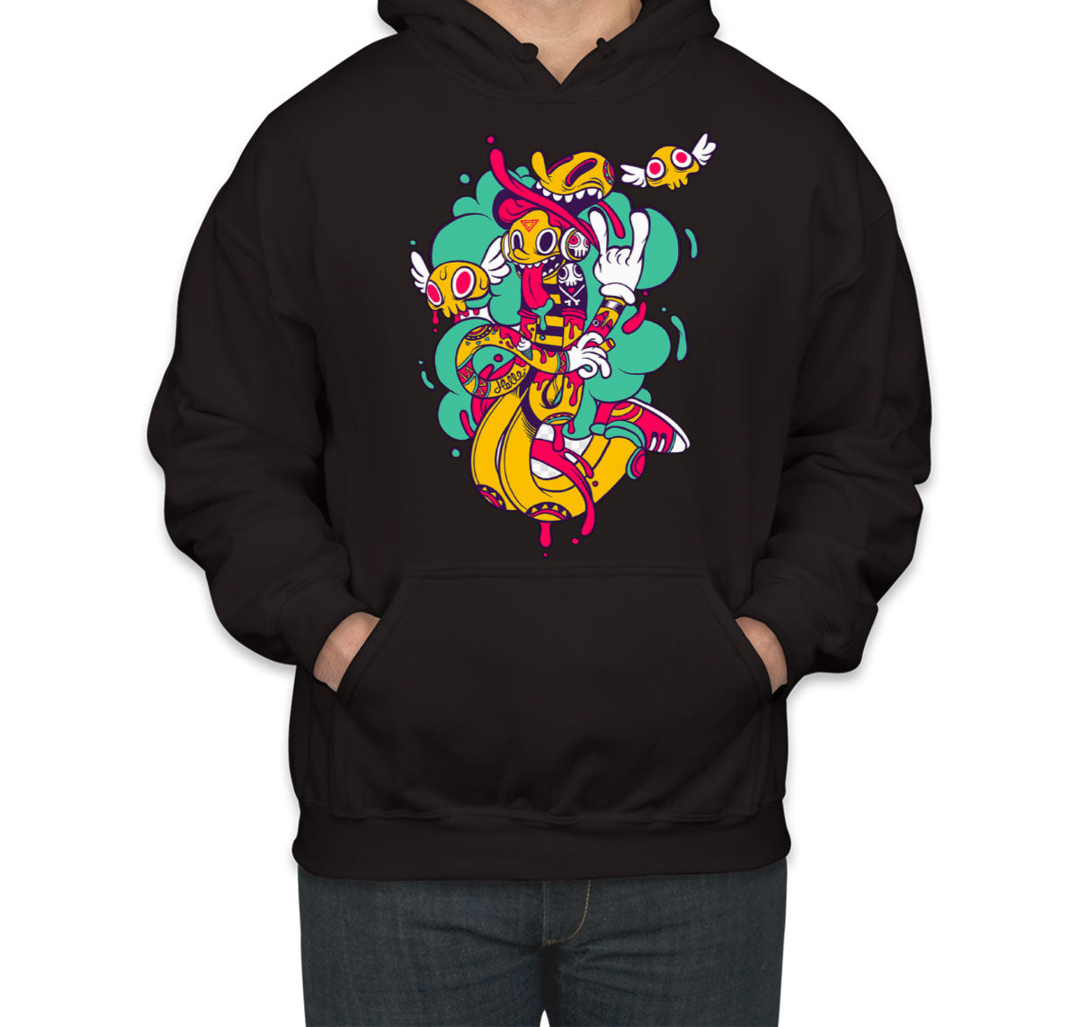 Graffiti Design Unisex Hoodie