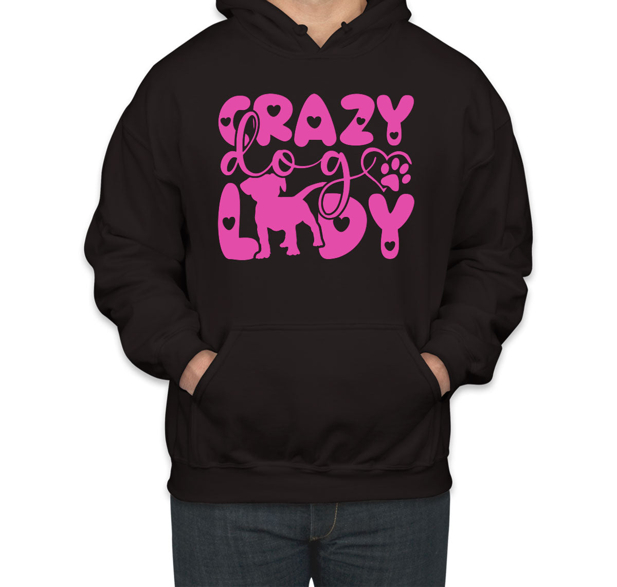 Crazy Dog Lady Unisex Hoodie