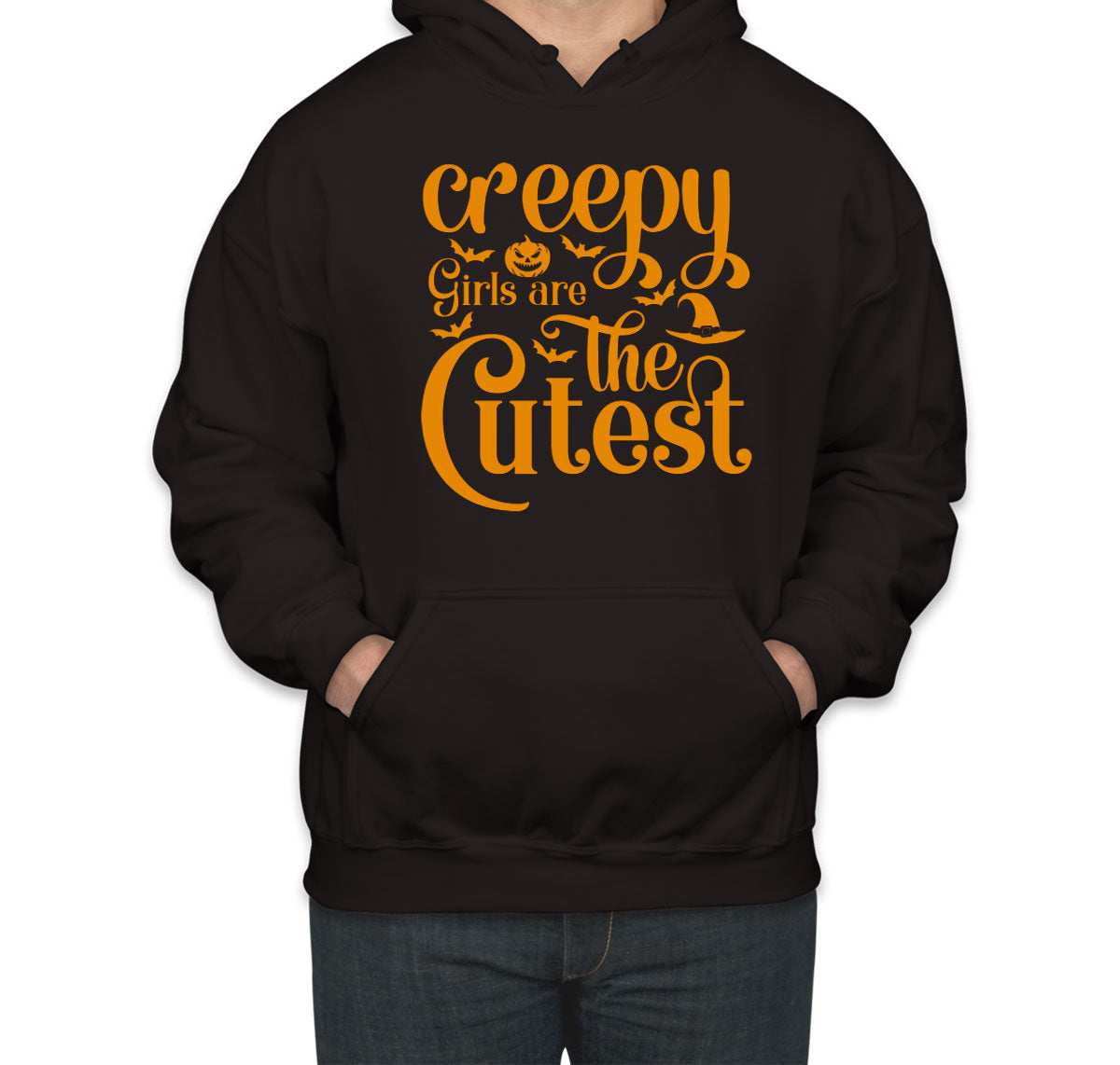 Creepy Girls Are The Cutest Halloween Unisex Hoodie