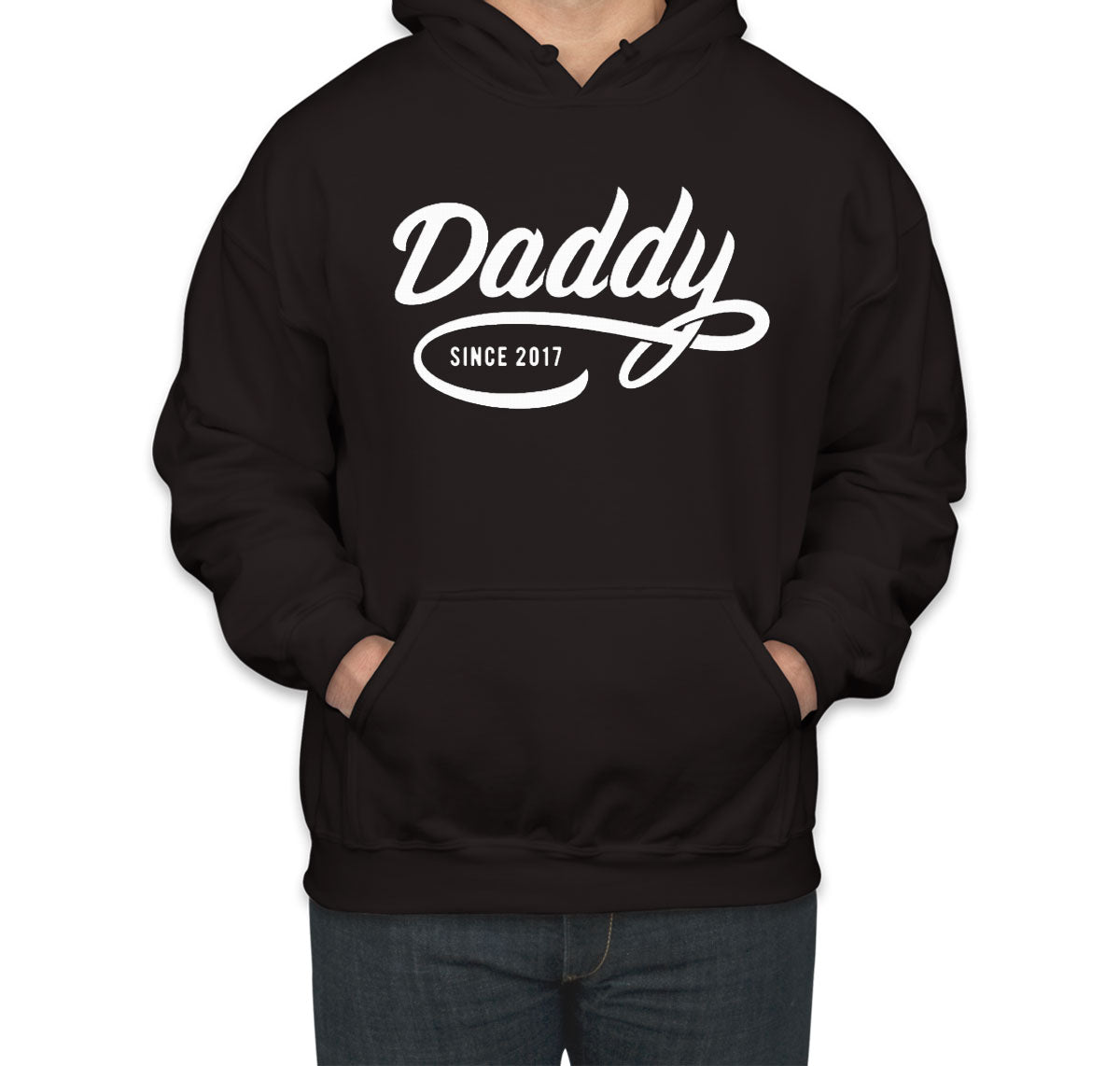 Daddy Since [Custom Year] Personalized Father's Day Unisex Hoodie