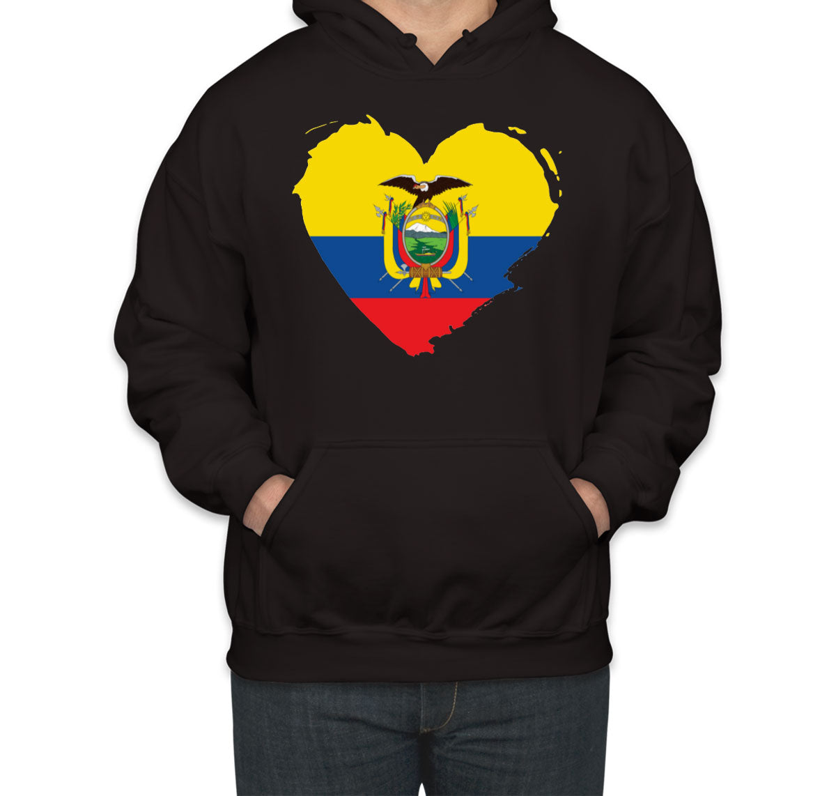 Ecuador Flag Unisex Hoodie