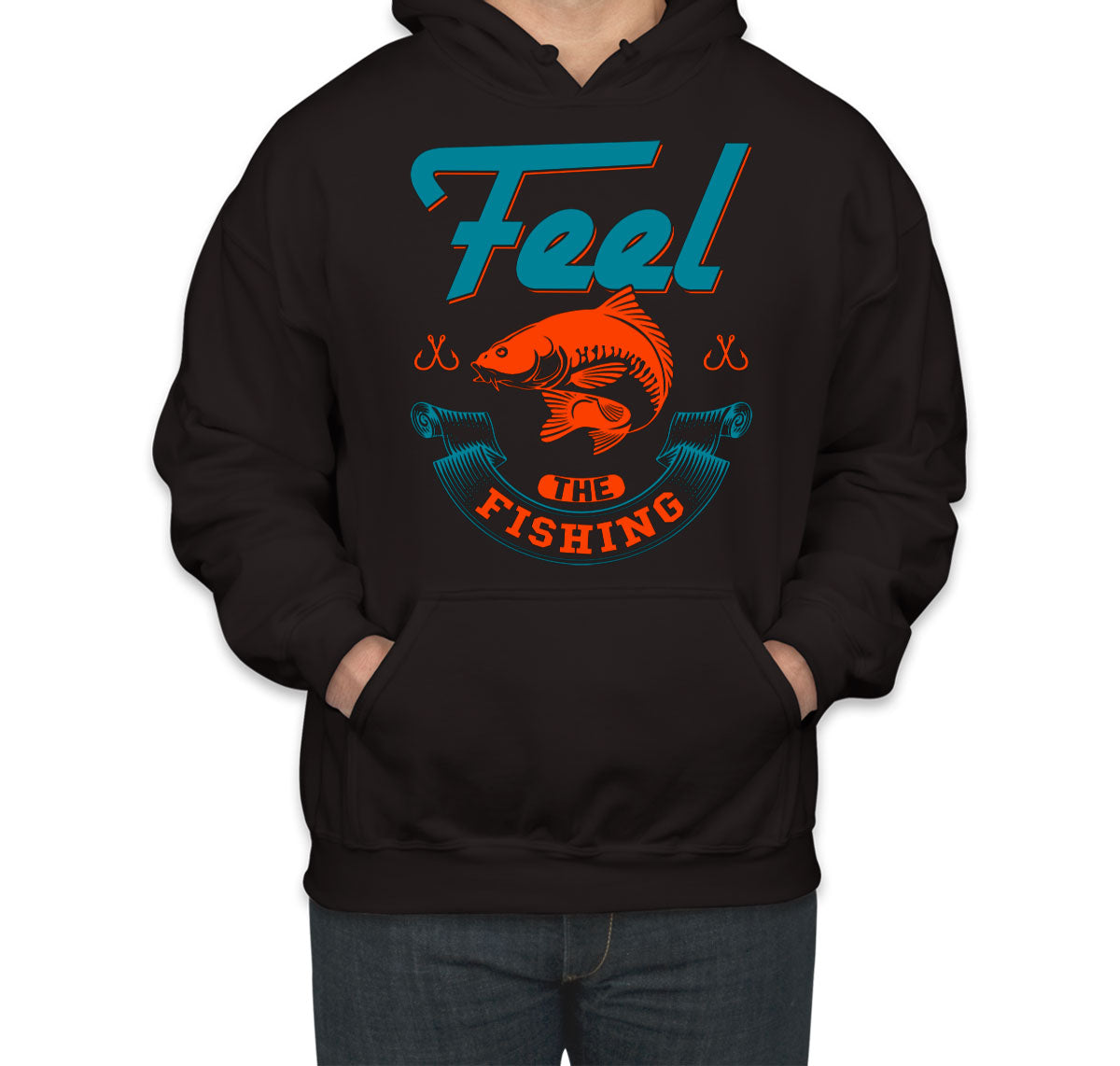 Feel The Fishing Unisex Hoodie