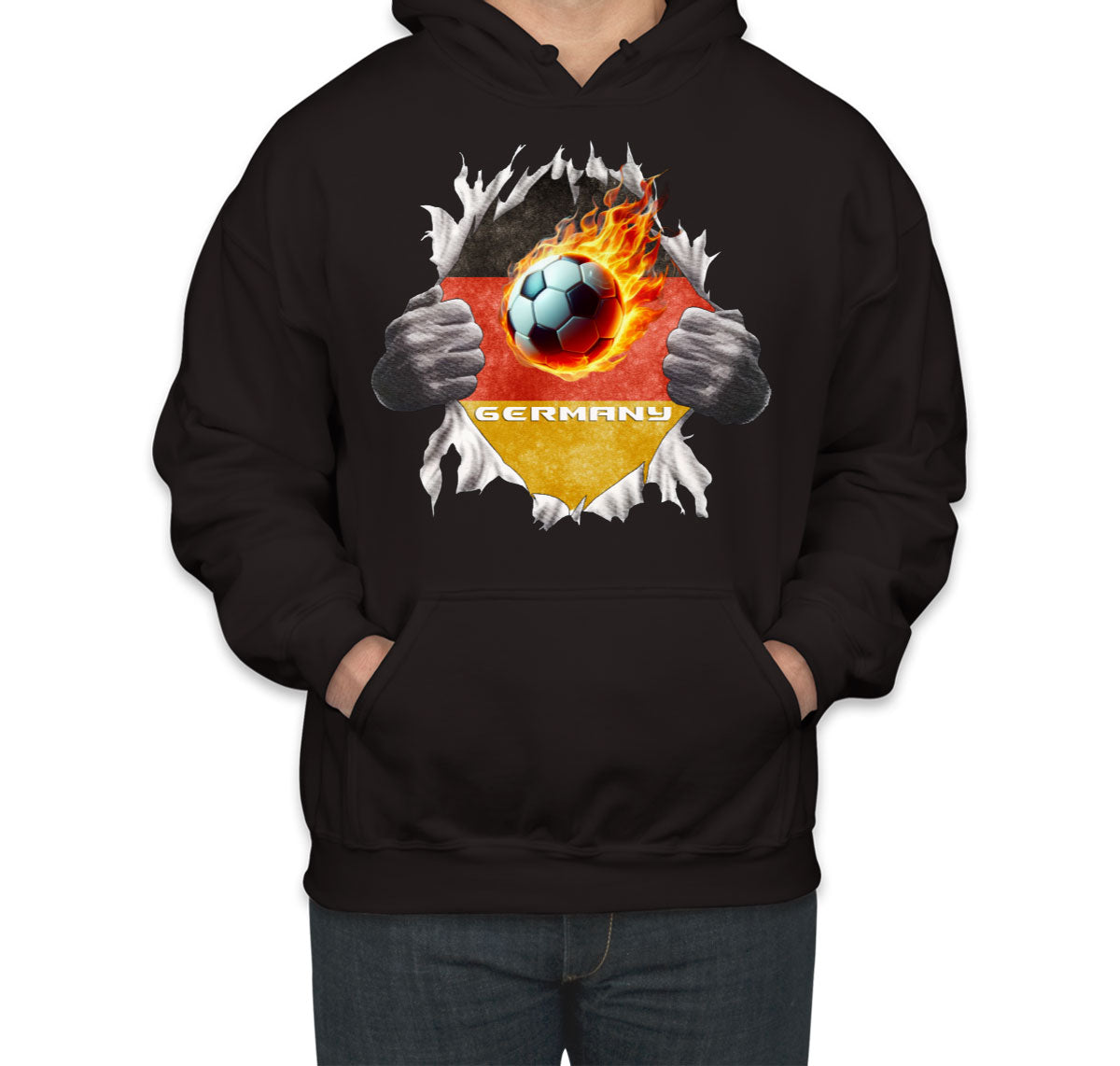 Germany Euro Cup Soccer Football Unisex Hoodie