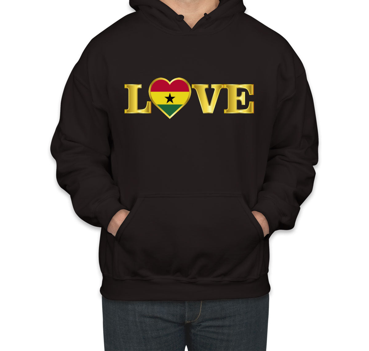 Ghana Love Unisex Hoodie