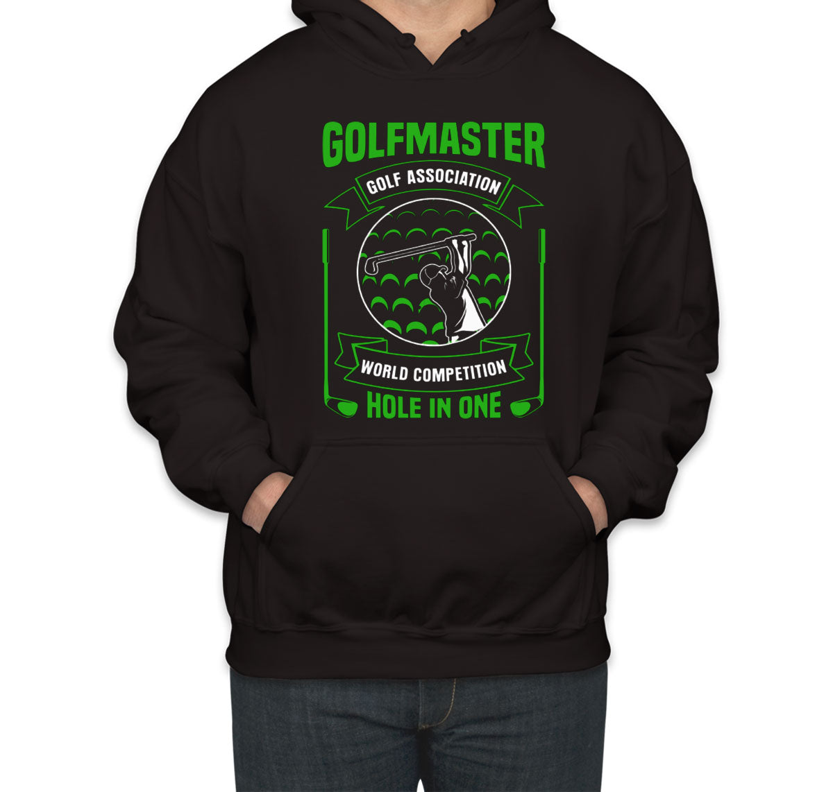 Golf Master Golf Association World Competition Hole In One Unisex Hoodie