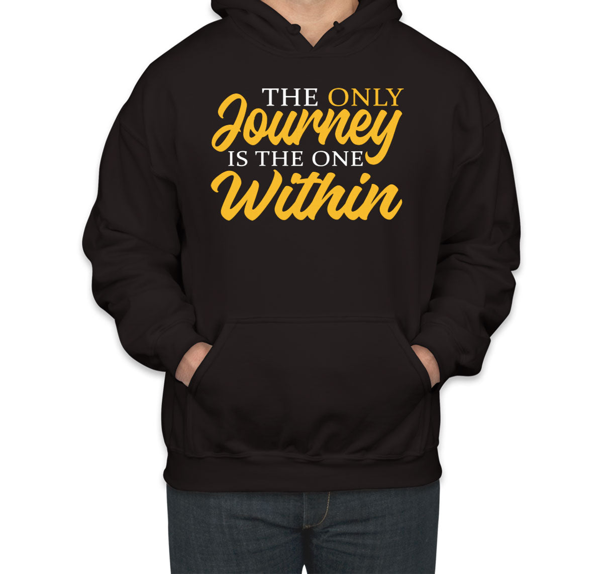 The Only Journey Is The One Within Rainer Maria Rilke Unisex Hoodie