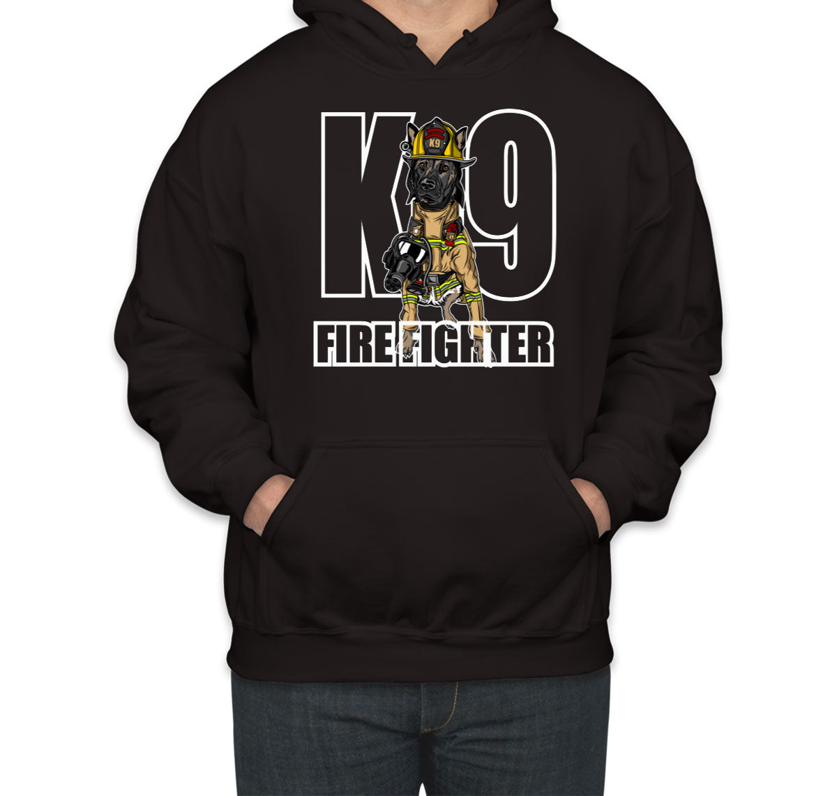 Fire Department K9 Unit Dog Unisex Hoodie