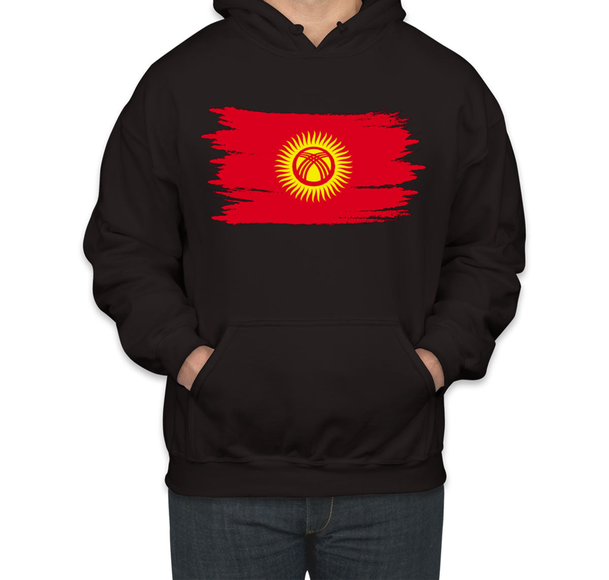 Kyrgyzstan Flag Unisex Hoodie