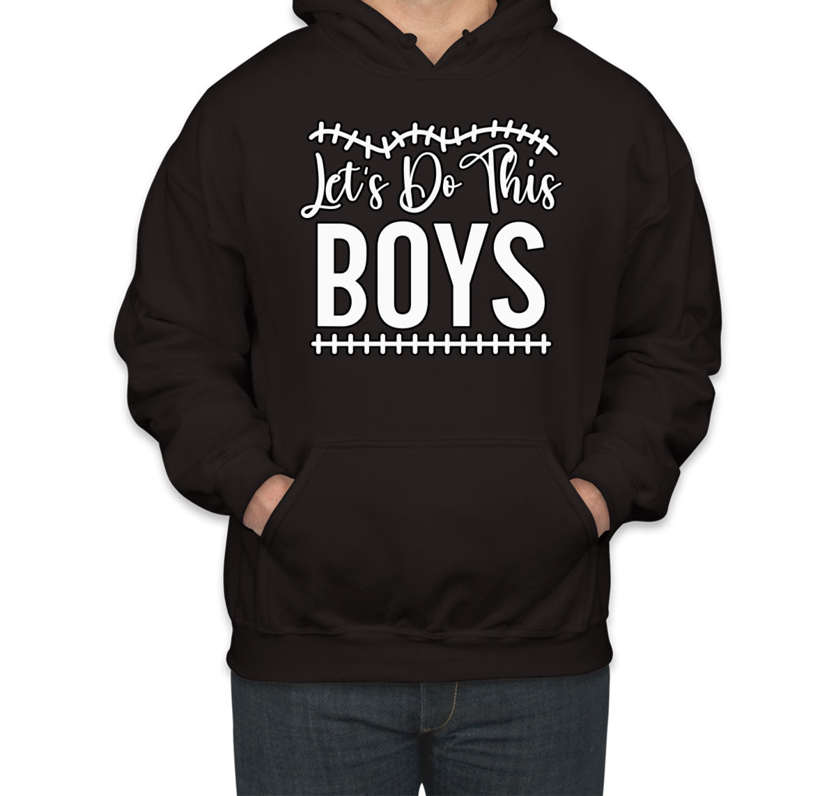 Let's Do This Boys Football Unisex Hoodie