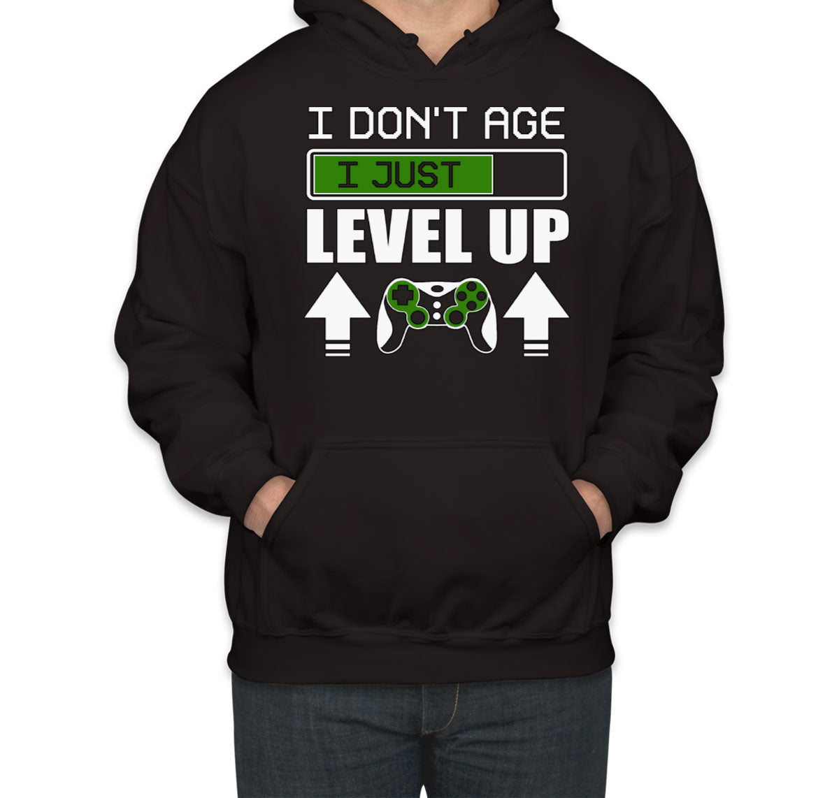 I Don't Age I Just Level Up Unisex Hoodie