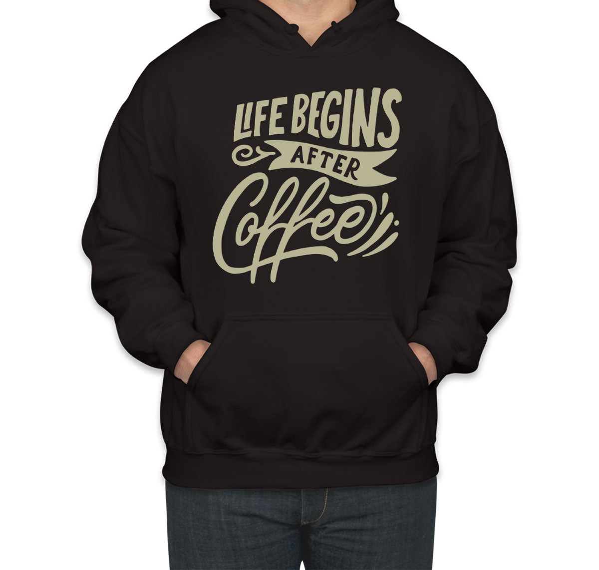 Life Begins After Coffee Unisex Hoodie