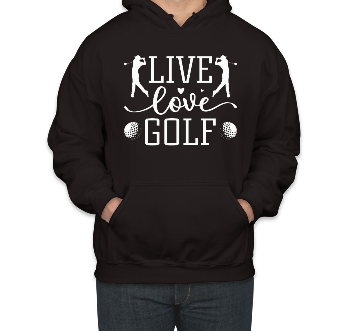 Live Love Golf Unisex Hoodie