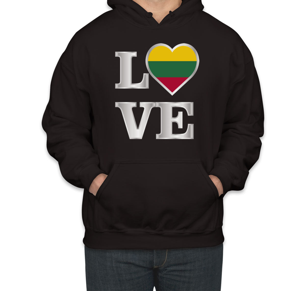 Lithuania Love Unisex Hoodie
