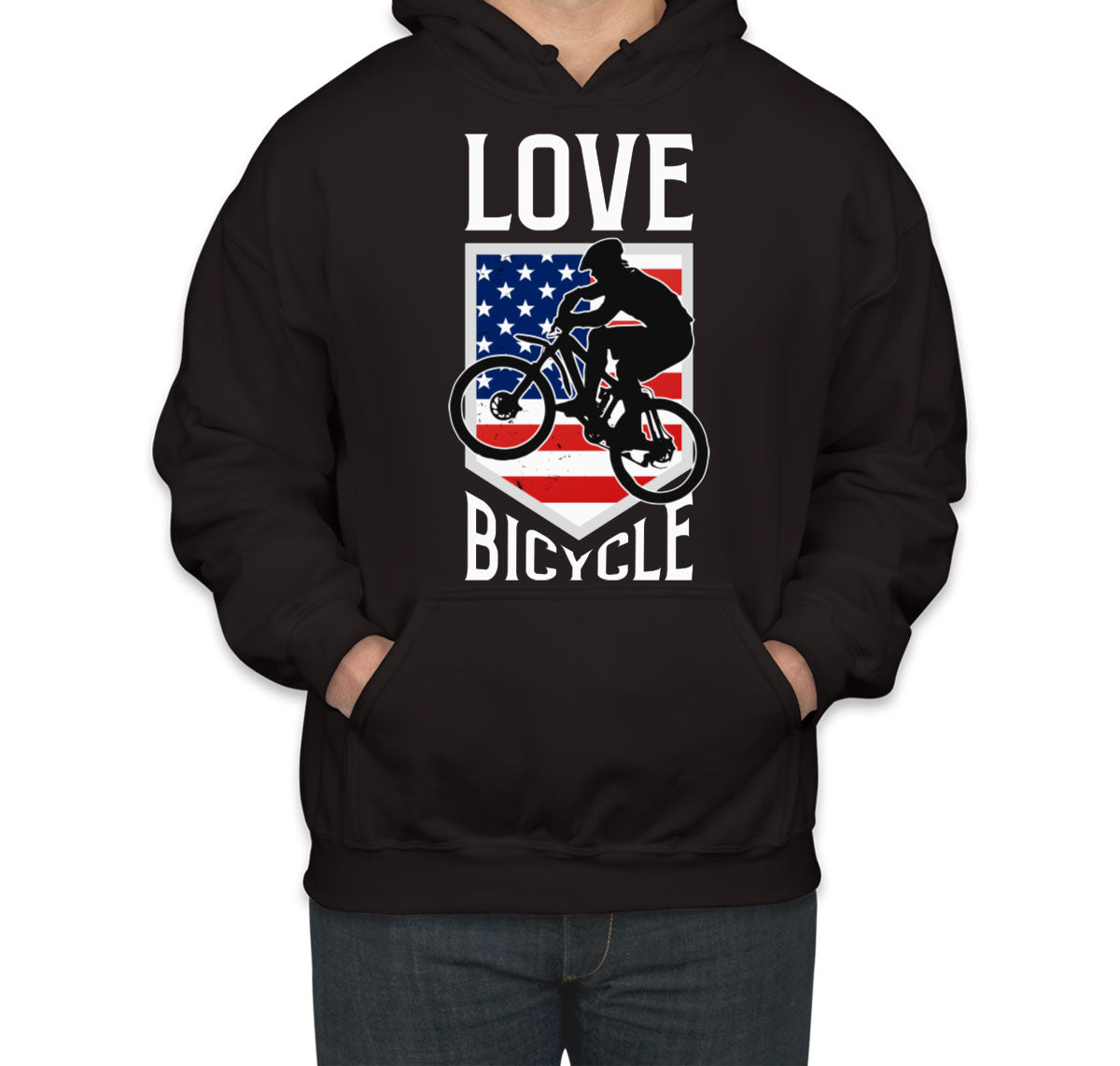 Love Bicycle Unisex Hoodie