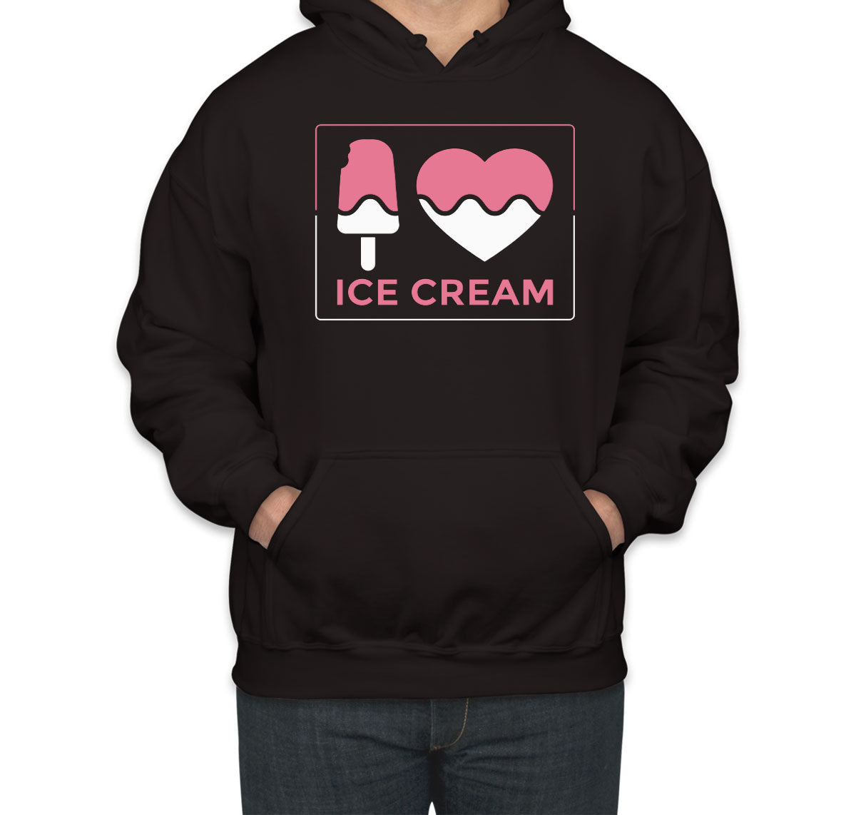 I Love Ice Cream Unisex Hoodie