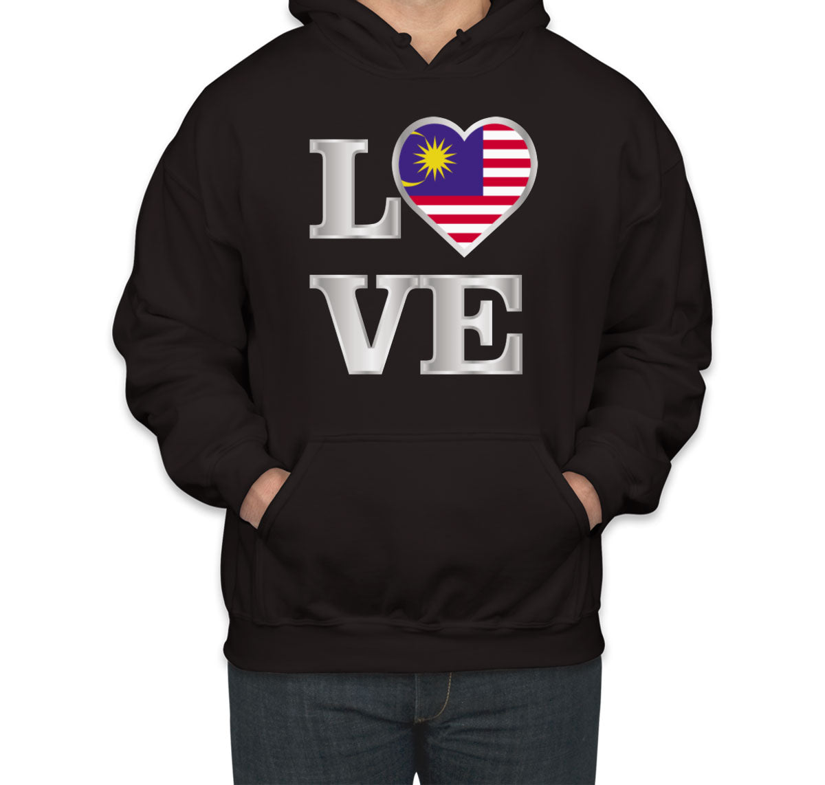 Malaysia Love Unisex Hoodie