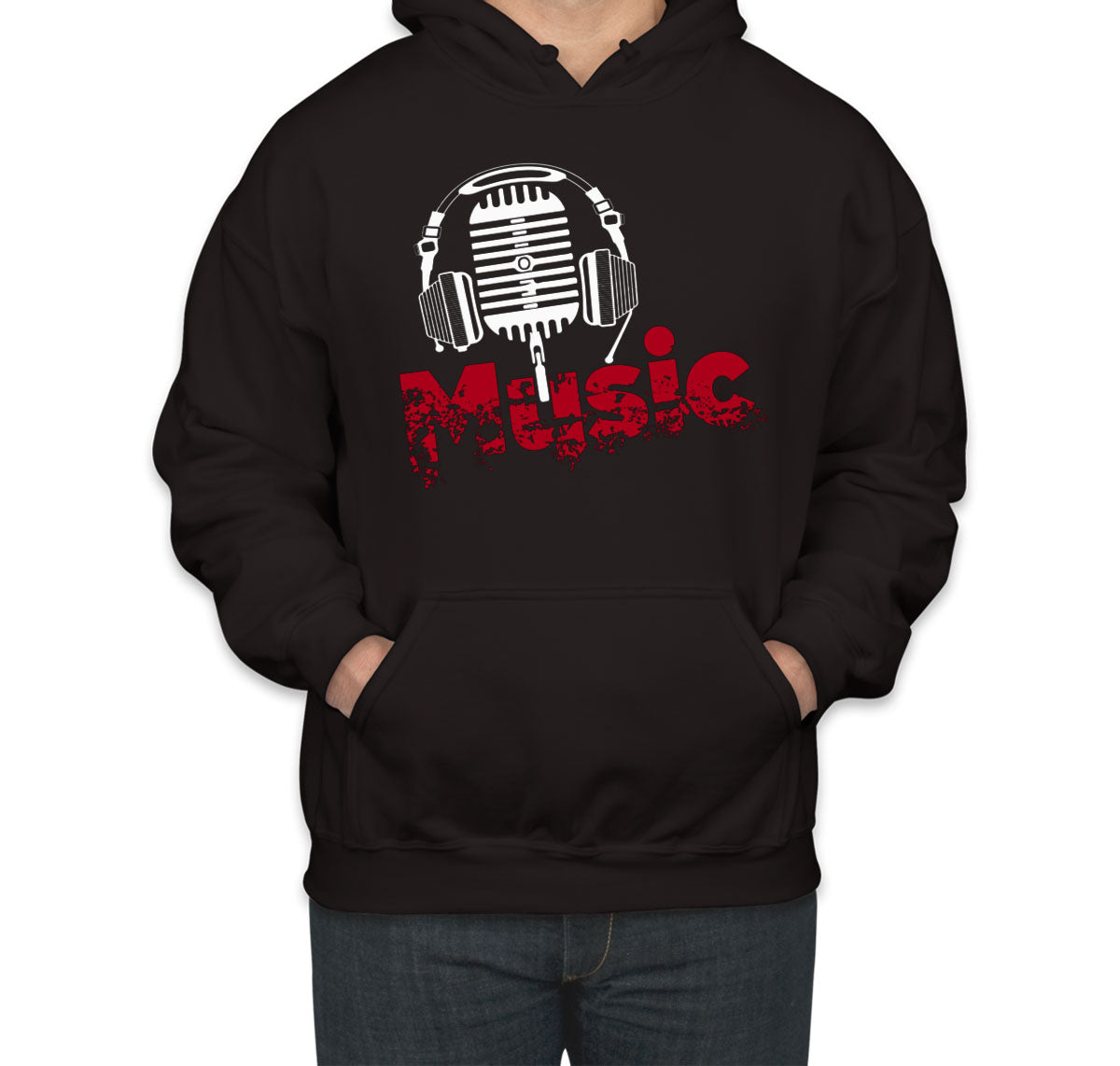 Music And Headphone Unisex Hoodie