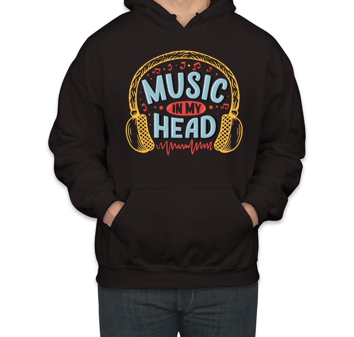 Music In My Head Unisex Hoodie