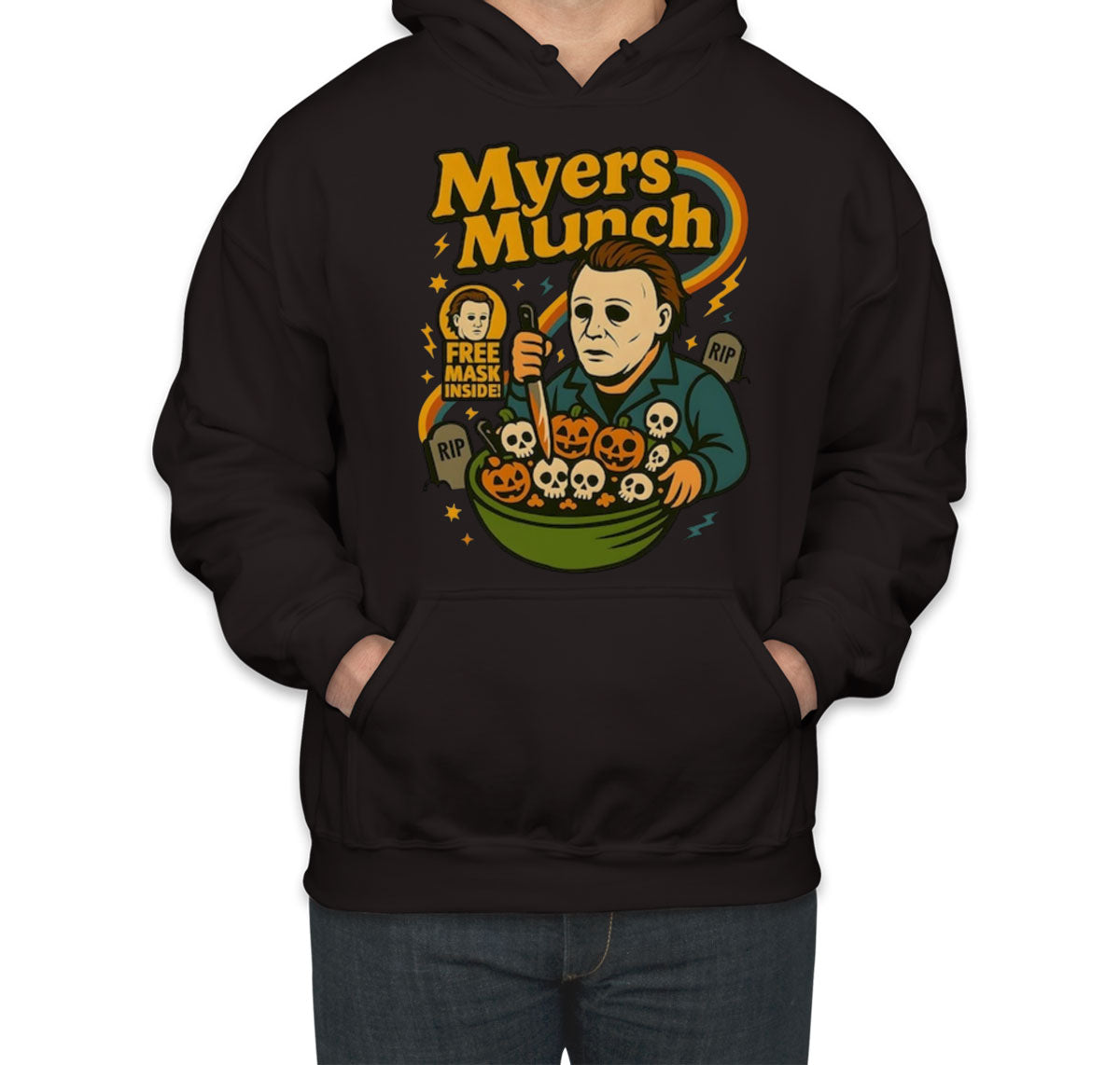 Myers Munch Halloween Unisex Hoodie