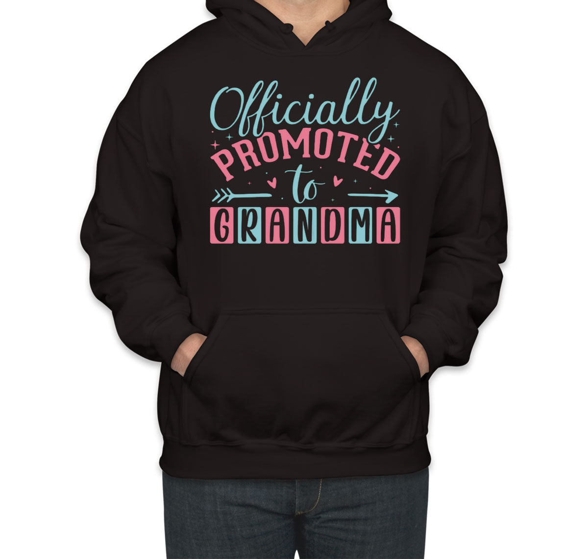 Officially Promoted To Grandma Unisex Hoodie