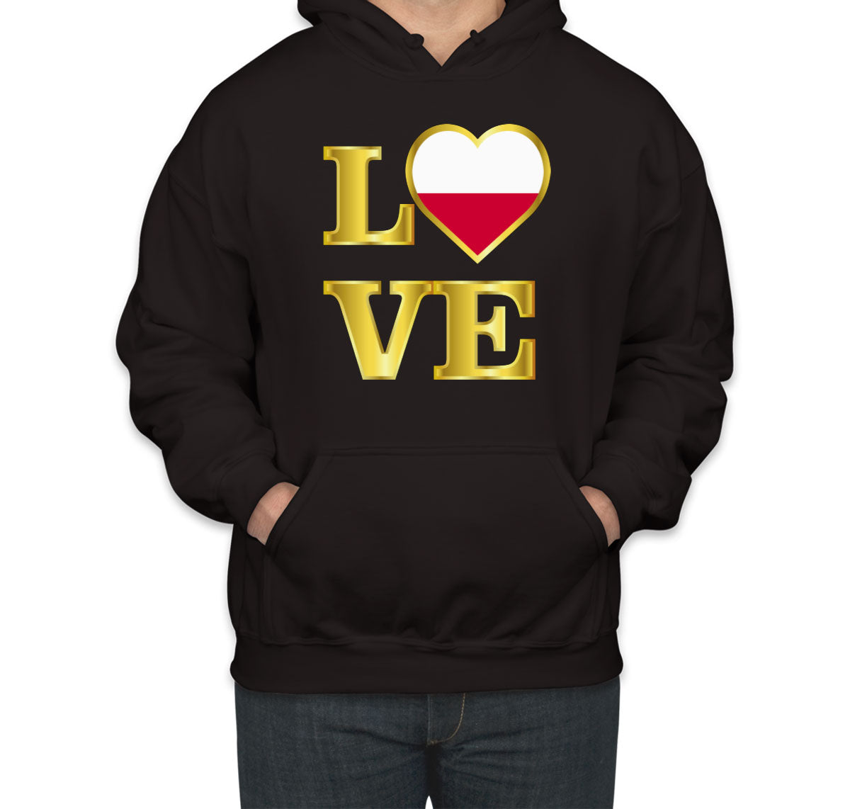 Poland Love Unisex Hoodie
