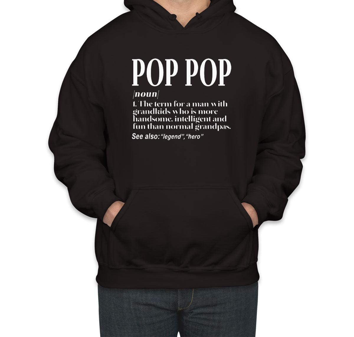 Pop Pop Definition Unisex Hoodie