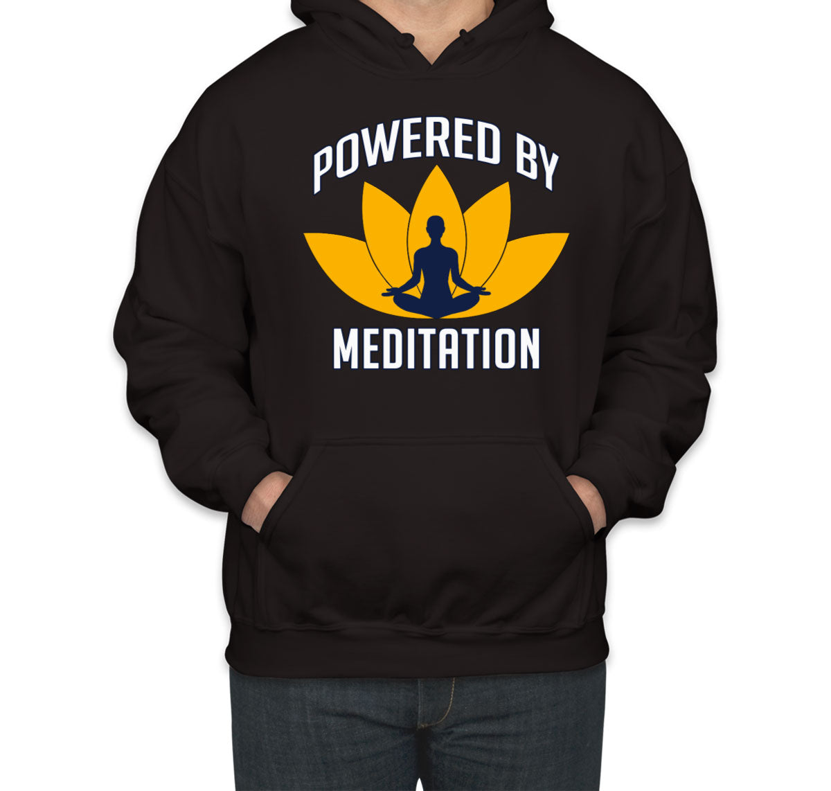 Powered By Meditation Unisex Hoodie