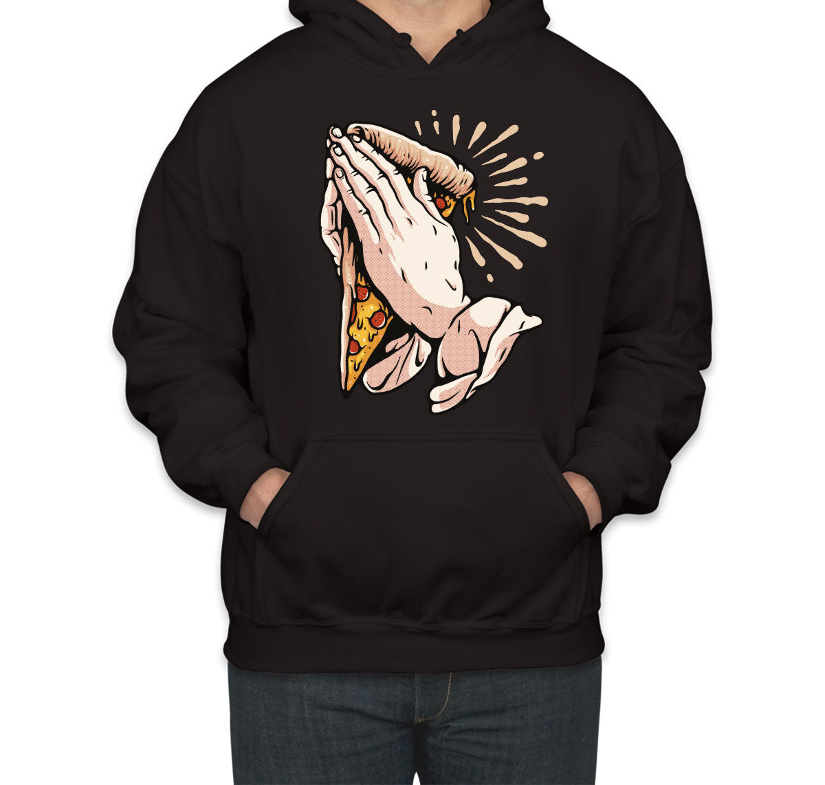 Pray For Pizza Unisex Hoodie