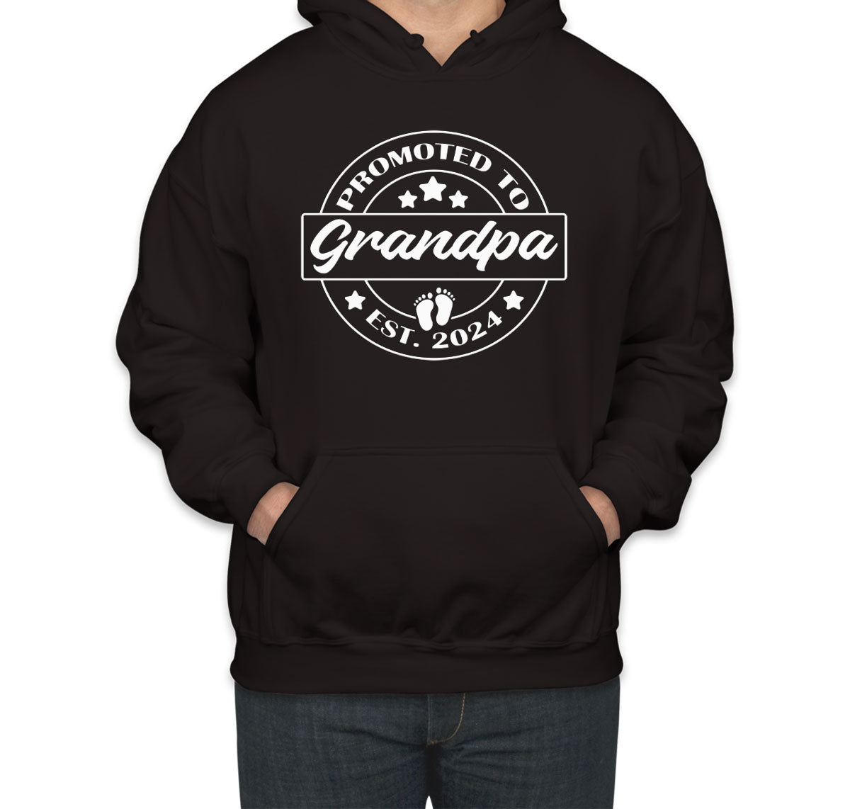 Promoted To Grandpa Father's Day Unisex Hoodie