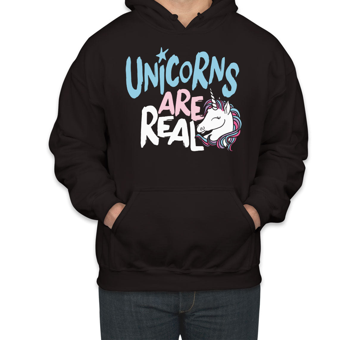 Unicorns Are Real Unisex Hoodie